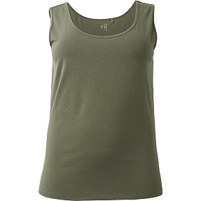 VRS dame tanktop str. 50 - oliven