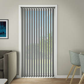 DEBEL Line lamelgardin 100 x 250 cm - grå