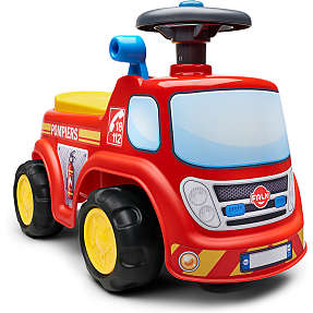 Falk Toys bandbil ride-on med opbevaringsrum, rat og horn