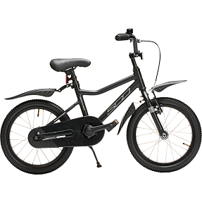 SCO Extreme børnecykel 1 gear 16" 2025 - sort