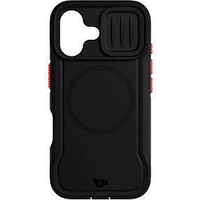 Tech21 iPhone 16 beskyttelse - sort