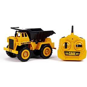 Contruck tipvogn med lyd r/c 1:32 2,4ghz yellow