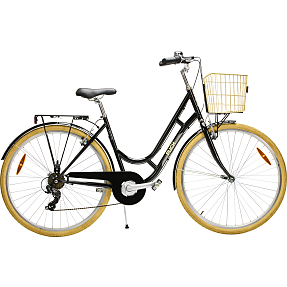PUCH Old Style damecykel 7 gear 28" 2025 - sort