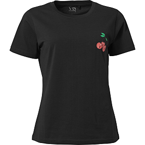 VRS dame T-shirt str. 2XL - sort