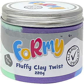 FoRmy Fluffy Clay - rainbow