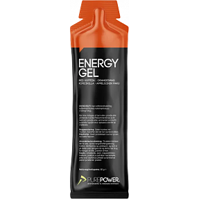 Energigel m. appelsin og koffein