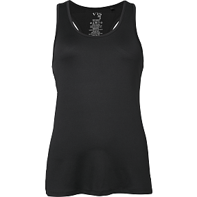 VRS dame sports top str. 2XL - sort