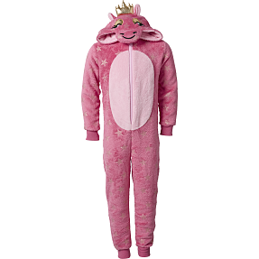 VRS børne heldragt str. 110/116 - pink