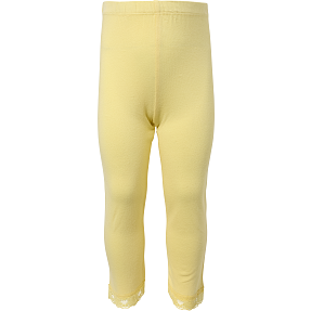 VRS børne capri leggings str. 134/140 - gul