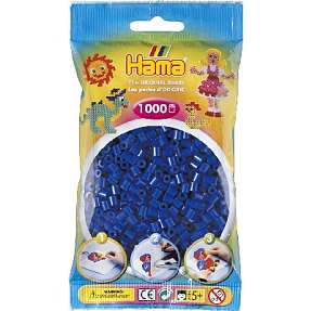 Hama Midi perler 1000 stk. - blå