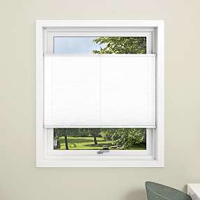 DEBEL Flex Plisségardin 80 x 130 cm - hvid