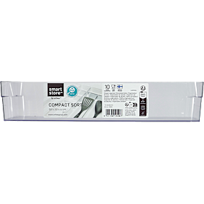 SmartStore Compact Clear Sort opbevaringsboks