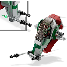 Tolkning Borgerskab Fordi LEGO Star Wars™ Microfighter af Boba Fetts™ rumskib 75344 | Køb online på  br.dk!