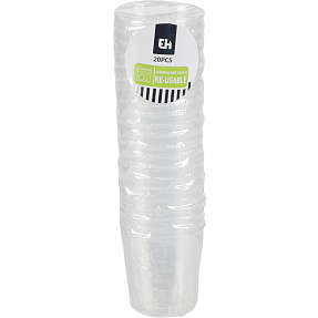 Shotglas i plast 20-pak (30ml)