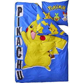 Pokemon sengetøj - Pikachu