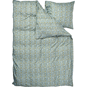 Microfiber sengetøj - liberty grøn