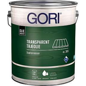 Gori 303 transparent træolie 5 liter - farveløs