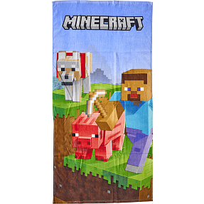 Minecraft håndklæde