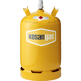 Kosan Gas 11 kg gul flaskegas - Ombytning