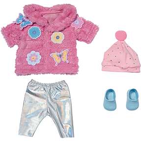 Baby Born pink sæt tøj 43 cm