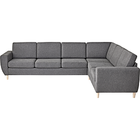 Rom Nordic vendbar hjørnesofa - antracit