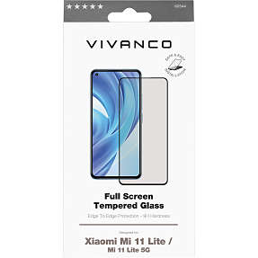 Vivanco Xiaomi Mi 11 Lite Full Screen 2.5D 9H Tempered Glass