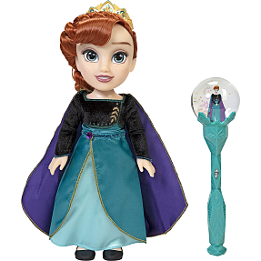 Frost Anna-dukke med snescepter