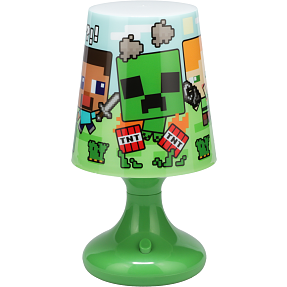 Minecraft natlampe - grøn