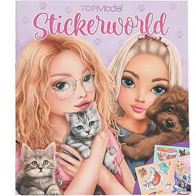 TOPModel kitty and doggy stickersbog