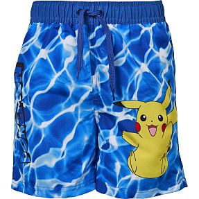 Pokémon badeshorts str. 122/128 - blå