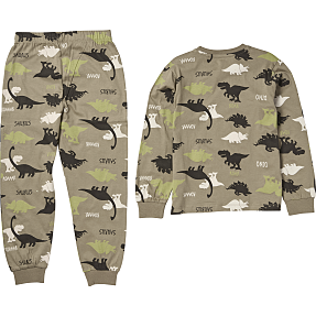 VRS børne pyjamas str. 98/104 - grøn
