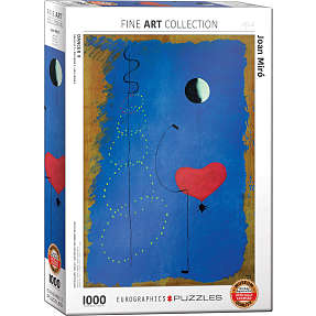 Puslespil Dancer II by Joan Miró - 1000 brikker
