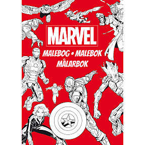 Marvel malebog deluxe