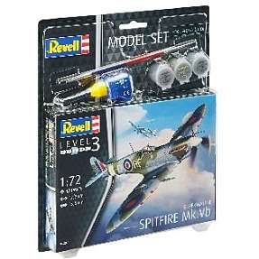 Revell model set supermarine spitfire m