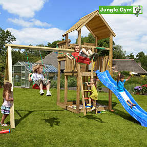 Jungle Gym Palace legetårn inkl swing & slide
