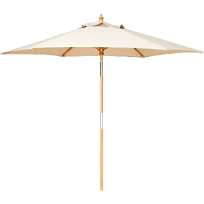 Florence parasol - Sandfarvet