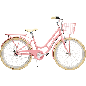 SCO Fashion børnecykel 7 gear 24" 2025 - lyserød
