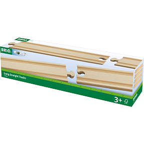 BRIO 33341 Lige skinner, lange