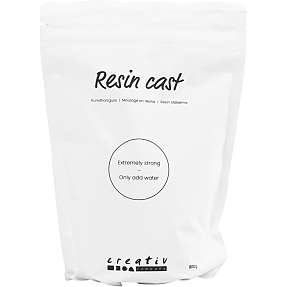 Resin støbemix - hvid