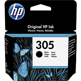 HP 305 Black Original Ink Cartridge printerblæk