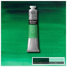 Winsor newton artisan water mix oil 200ml phthalo green 521
