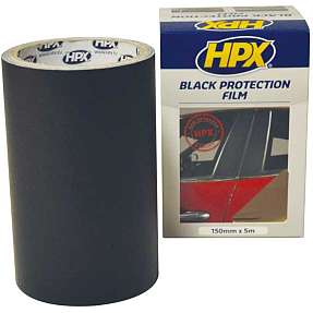 Hpx sort beskyttelsesfilm 150 mm x 5m