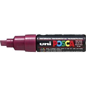 Posca PC8K vandbaseret tusch - rødvin