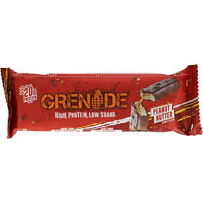 Proteinbar m. mælkechokolade og peanuts