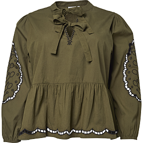 VRS dame bluse str. 48 - oliven | Køb på Bilka.dk!