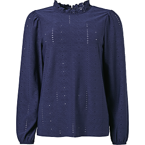 VRS dame bluse str. XL - navy