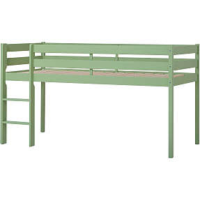 ECO Comfort halvhøj seng 90x200 cm - grøn
