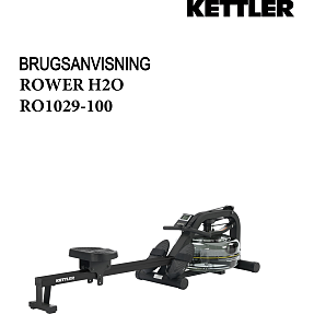 Kettler Rower H2O romaskine Kob pa fotex