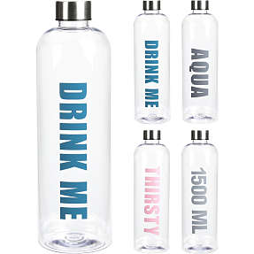 Drikkeflaske – flere varianter (1500ml)