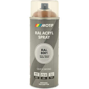 Motip Ral 8001 high gloss ochre brown